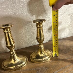 Classic Gold Candle Holders